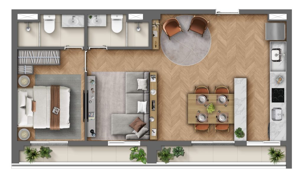 1-dorm-suite-sala-ampliada-60m²-R2V-scaled
